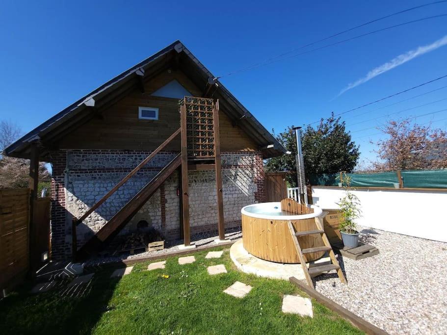 Au Bain Normand : Bain Nordique Et Detente. Goderville Εξωτερικό φωτογραφία